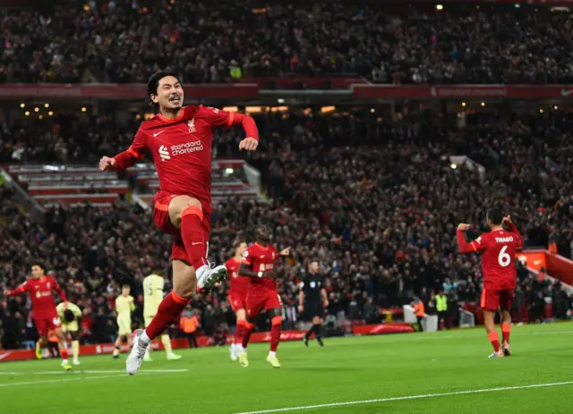 Liverpool celebrate