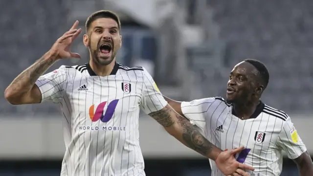 Fulham celebrate