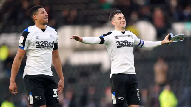 Curtis Davies and Tom Lawrence