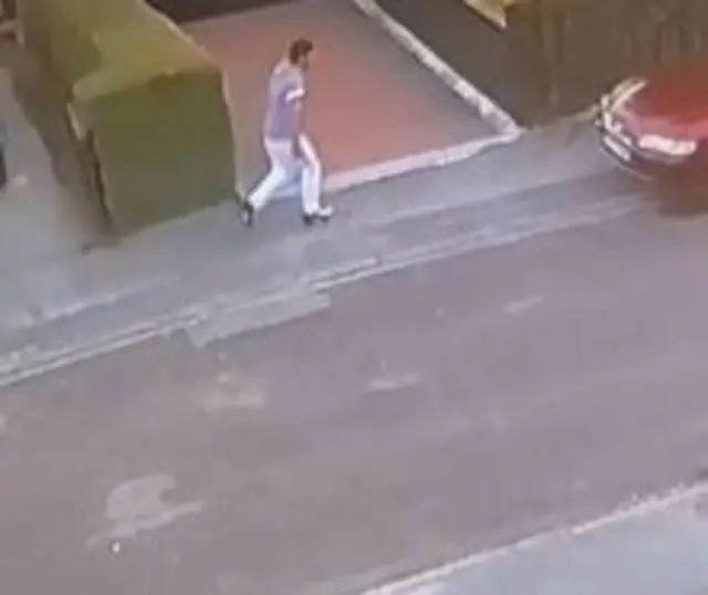 CCTV of man