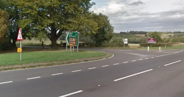 A64 turn off to Welburn