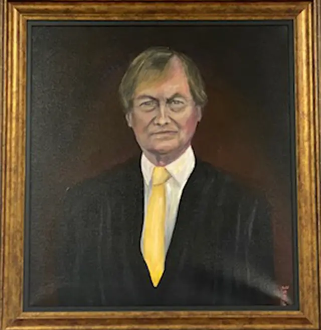 Portrait of Sir David Amess