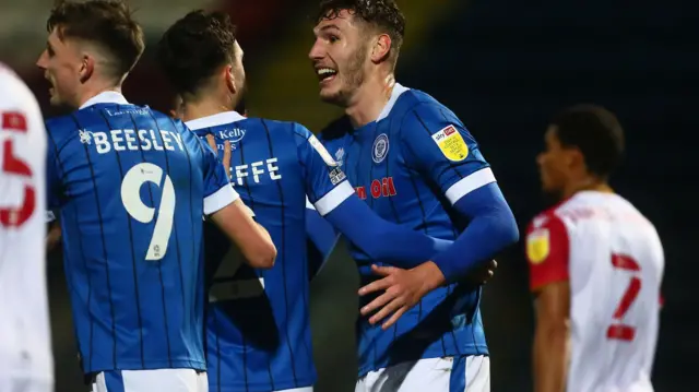 Rochdale celebrate