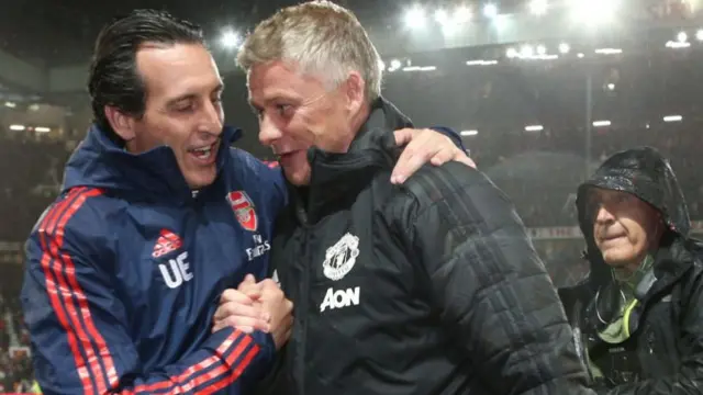 Unai Emery and Ole Gunnar Solskjaer