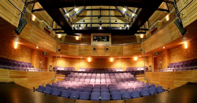 Inside of Bridge House Theatre