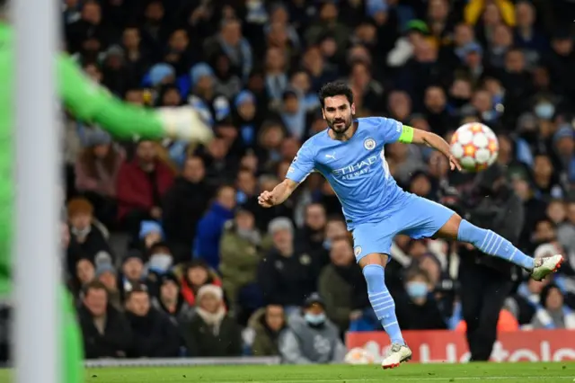 Manchester City's Ilkay Gundogan