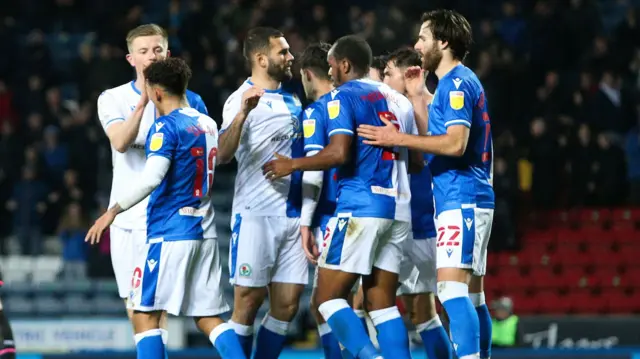 Blackburn celebrate