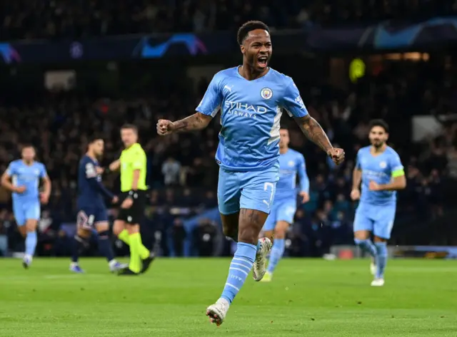 Man City's Raheem Sterling