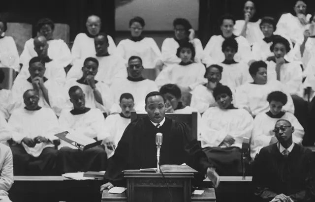 Martin Luther King Jr was a Baptist preacher