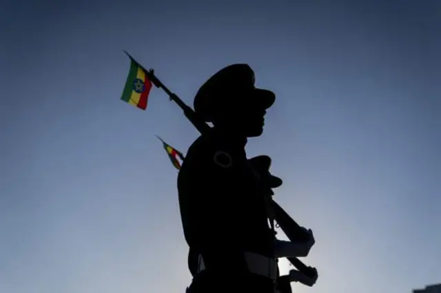 Ethiopian soldier