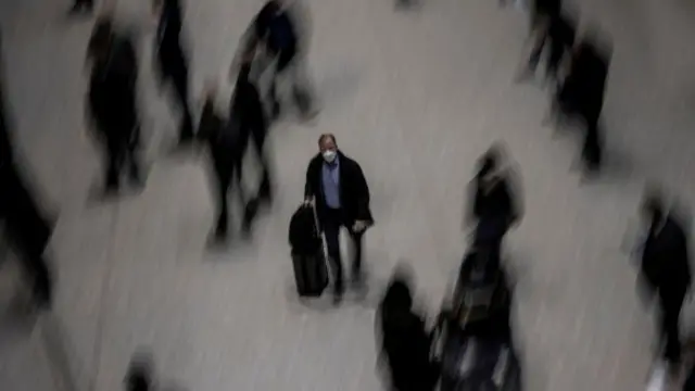 Man at airport