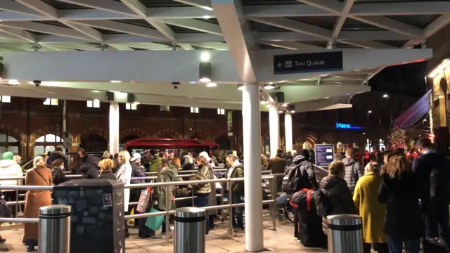 King's Cross queues