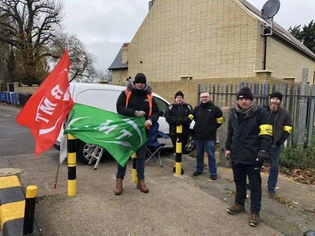 Picket Line Cockfosters