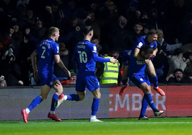 Cardiff celebrate