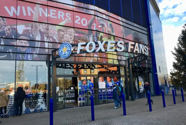 Leicester club shop