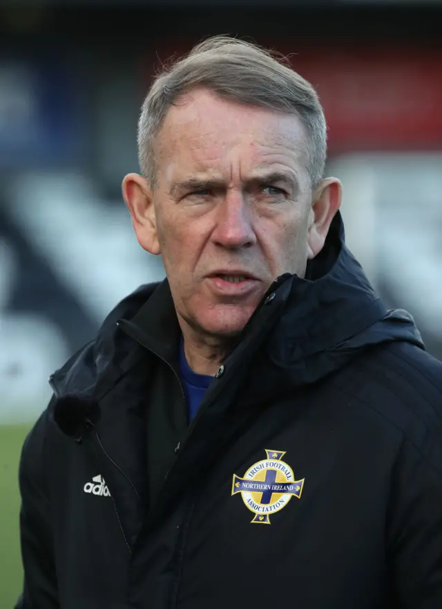 Northern Ireland manager Kenny Shiels