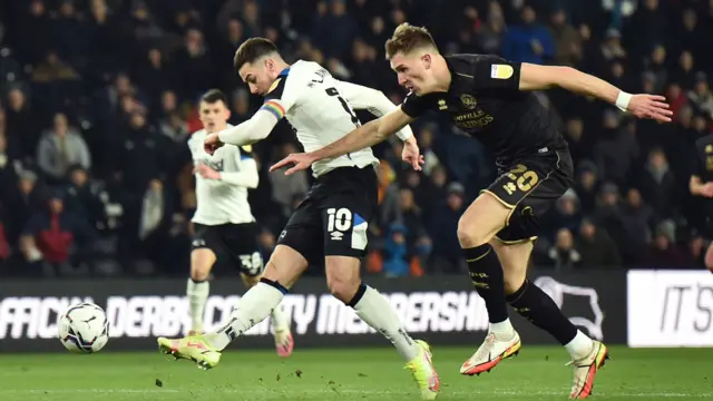 Tom Lawrence scores for Derby