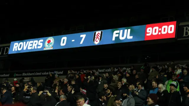 blackburn v fulham