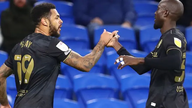 Watford celebrate goal