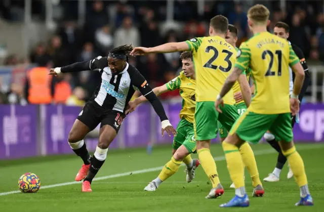 Allan Saint-Maximin, Newcastle United, Norwich