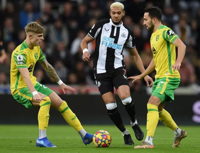 Joelinton, Newcastle, Norwich City