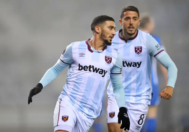 West Ham celebrate