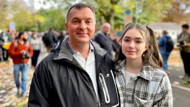 Graham Paisley and daughter Amy