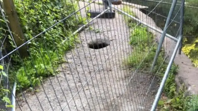 Rivelin valley sinkhole