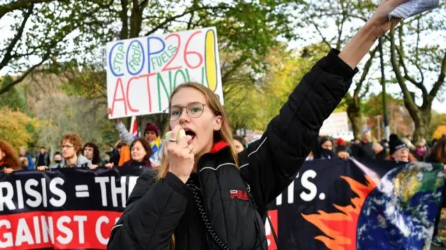 Protest in Glasgow