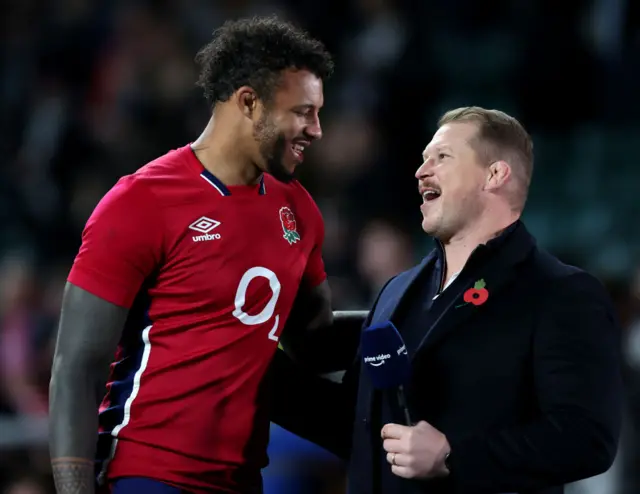 Courtney Lawes and Dylan Hartley