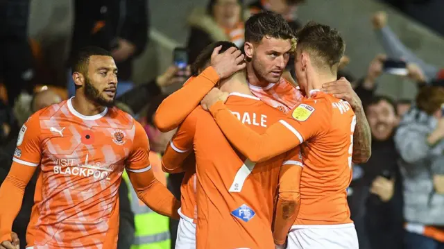 Blackpool celebrate