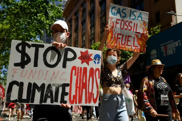 More than 1,000 people have been demonstrating in cities including Melbourne and Sydney