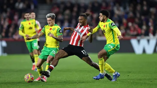 Brentford 1-2 Norwich