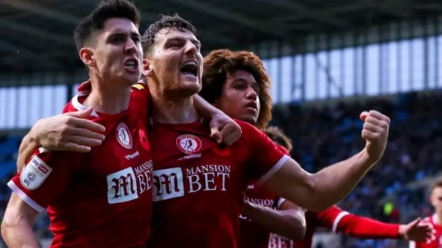 Bristol City celebrate