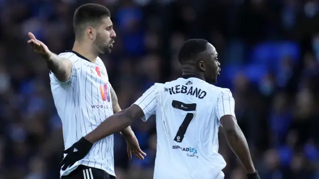 Fulham players