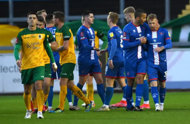 Carlisle celebrate