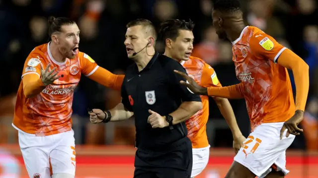 Blackpool complain