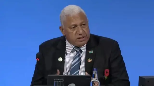 Fiji Prime Minister Frank Bainimarama