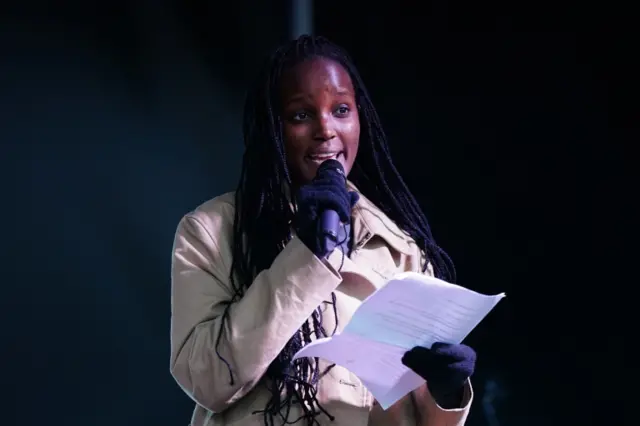 Ugandan climate justice activist Vanessa Nakate