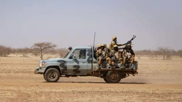 Burkina Faso soldiers