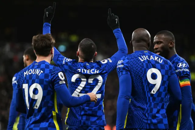 Chelsea celebrate