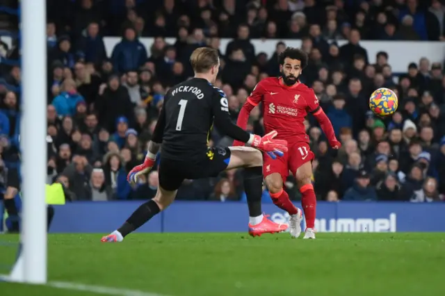 Mo Salah scores second Liverpool goal