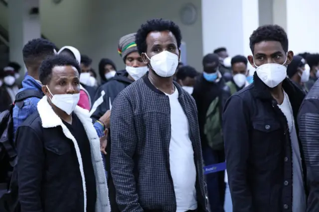 The seventh batch of 176 asylum seekers  have arrived in Rwansa