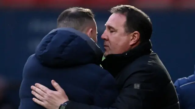 James McPake and Malky Mackay