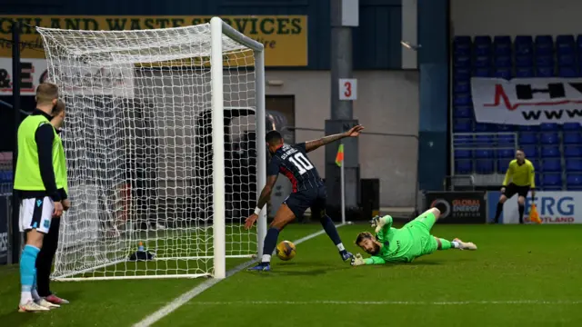 Dominic Samuel scores