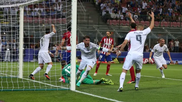 Real Madrid v Atletico Madrid (19:45 GMT)