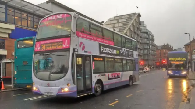 Bus in Leeds