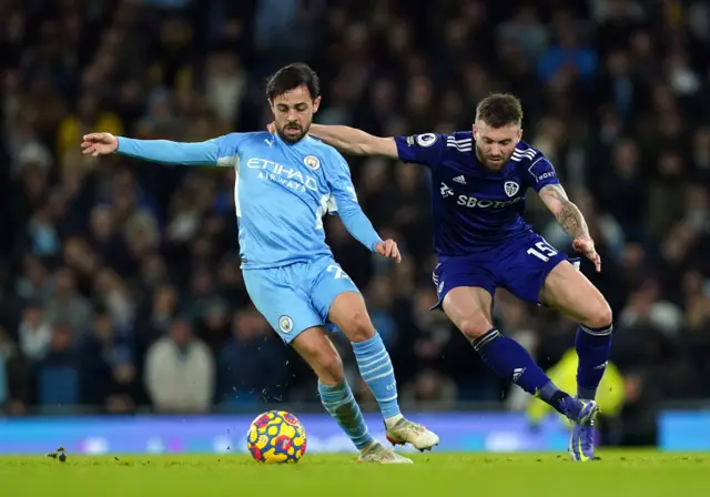 Bernardo Silva against Leeds
