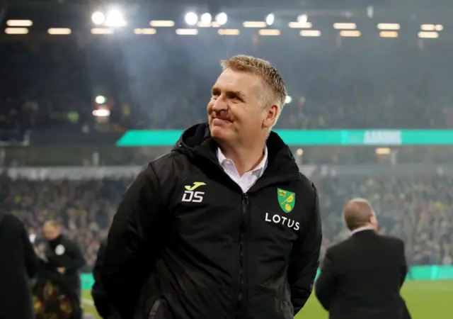 Norwich boss Dean Smith