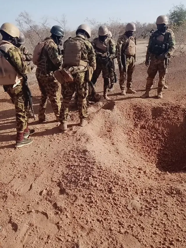 Burkinabe soldiers